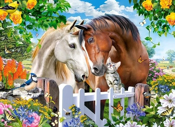 Puzzle 100 elementów Best Friends