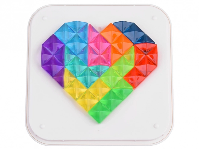 Kolorowa Diamentowa Układanka Puzzle