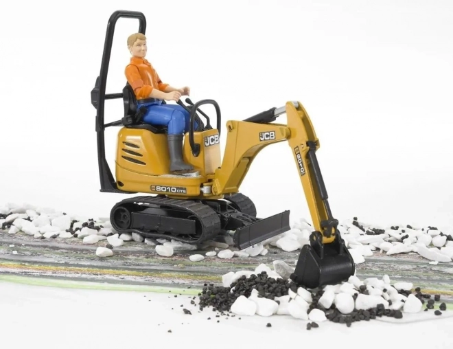 Bruder BWORLD Mikro-koparka JCB z figurką
