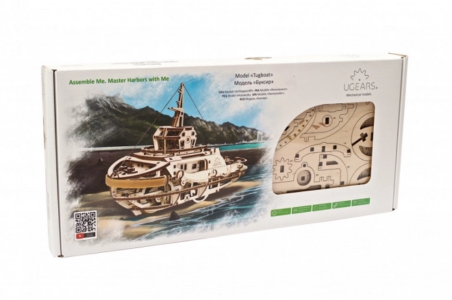 Ugears 3D puzzle - Holownik 169 elementów