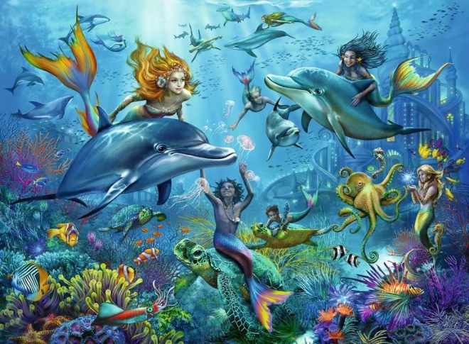 Ravensburger puzzle Podwodne przygody XXL 100 elementów