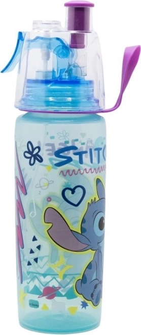 Dziecięca butelka na napoje ze spryskiwaczem STITCH 575 ml