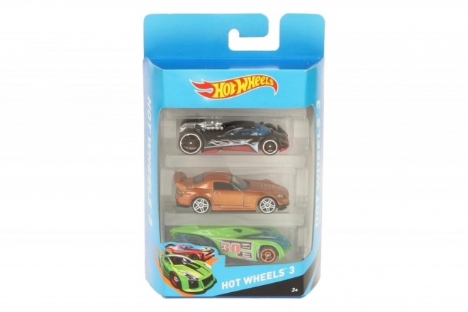 Zestaw 3 samochodzików Hot Wheels