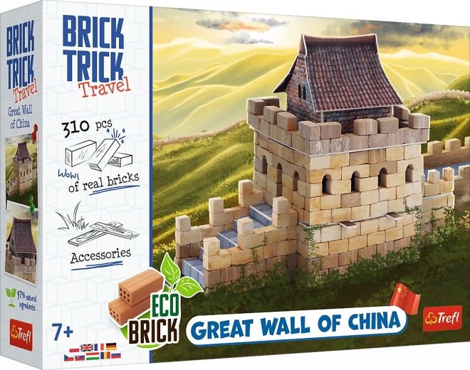 TREFL Brick Trick Travel – Wielki Mur Chiński, 310 elementów
