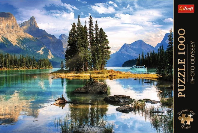 TREFL Puzzle Premium Plus Photo Odyssey: Spirit Island, Kanada 1000 elementów