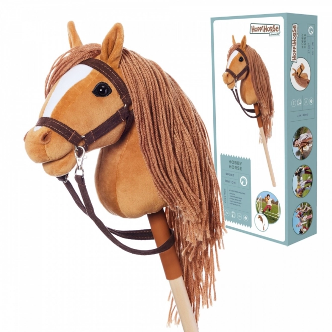 Hobby Horse HOPPIHORSE A4 Kasztanowa Brąz