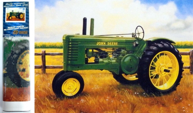 Norimpex malowanie diamentowe Traktor John Deere 30x40 cm