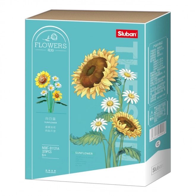 Sluban Flowers M38-B1121A Słoneczniki z margaretkami