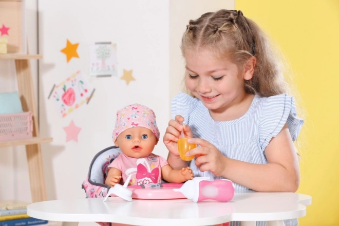 Interaktywna butelka i łyżeczka dla lalek BABY Born