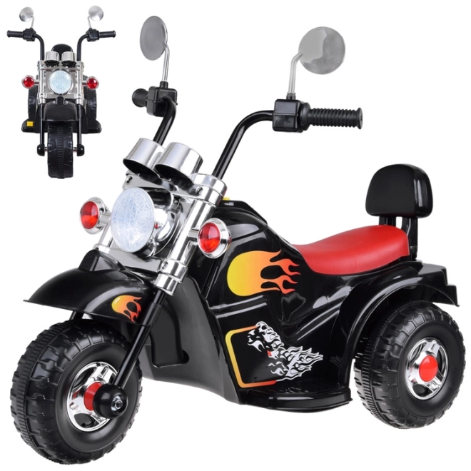 Dziecięcy motocykl na akumulator z efektami