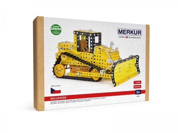 Zestaw konstrukcyjny MERKUR Buldożer 535 sztuk w pudełku 33x23x5,5cm