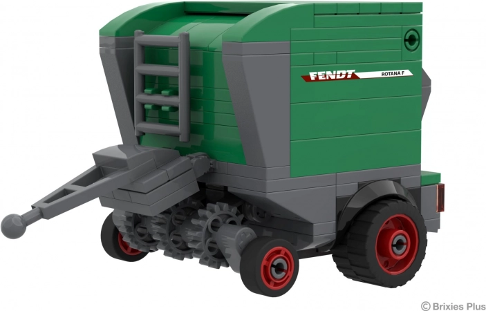 Brixies Plus Fendt Rotana F - Zestaw do budowy prasy do bel cylindrycznych 1:32