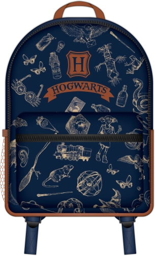Harry Potter plecak granatowy i złoty