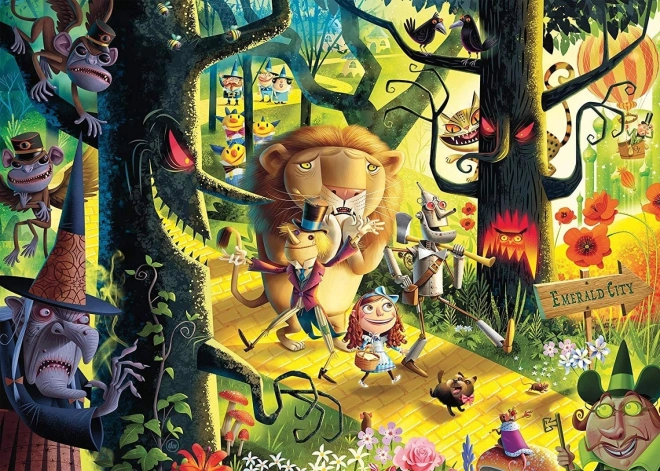 Puzzle RAVENSBURGER lwy, tygrysy i niedźwiedzie 1000 elementów