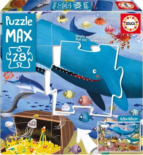 Educa puzzle Podwodny świat 28 elementów
