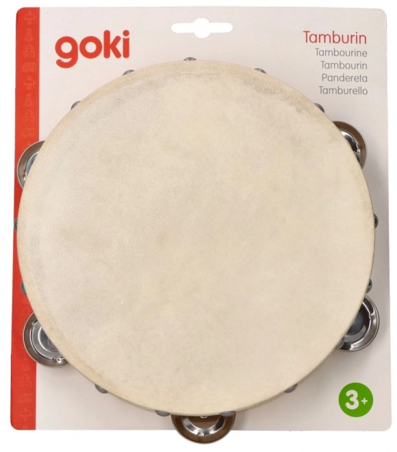 Tamburyna GOKI z dzwoneczkami