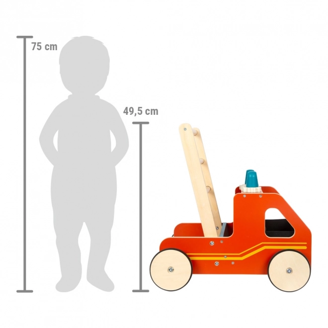 Small foot Dziecięcy chodzik Strażacy