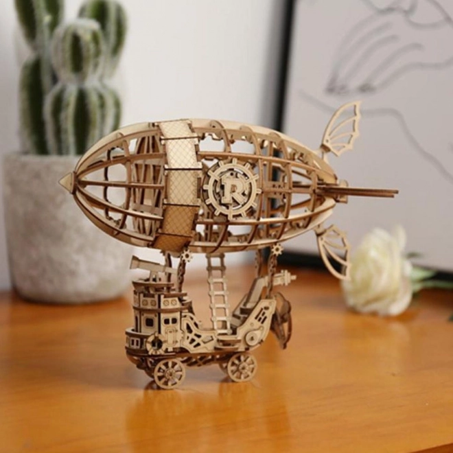 Sterowiec - 3D drewniane puzzle
