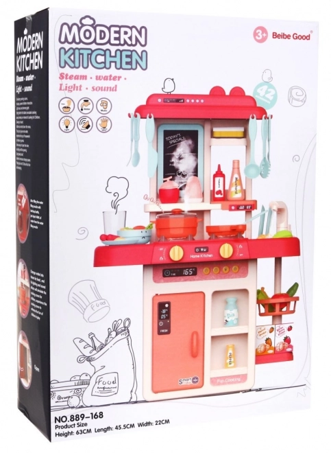 Dziecięca Kuchnia Modern Kitchen Różowa
