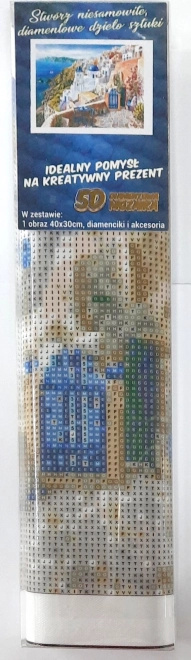 Norimpex Malowanie Diamentowe Santorini 30x40cm
