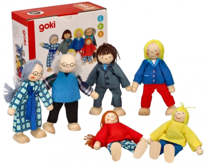 GOKI Family - drewniane domki dla lalek