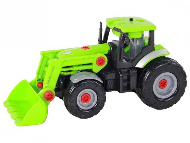 Traktor Traktor DIY z przyczepą Maszyna rolnicza Śrubokręt