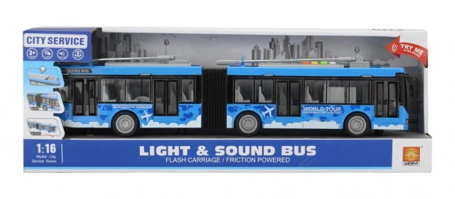 Autobus z napędem sprężynowym 1:16