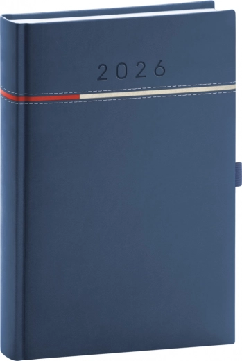 Dziennik codzienny Tomy niebiesko-czerwony 2026