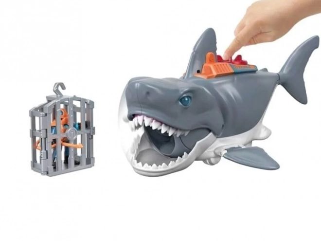 Mega atakujący rekin Imaginext z ruchomą szczęką