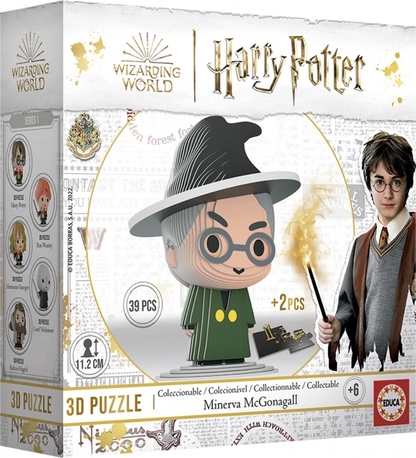 EDUCA 3D puzzle Harry Potter: Minerva McGonagallová 39 części
