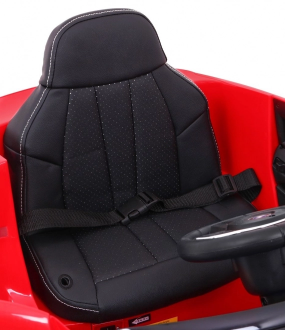 BMW 6 GT Auto na baterie czerwone + zdalne sterowanie + powolny start + EVA + pasy + LED MP3