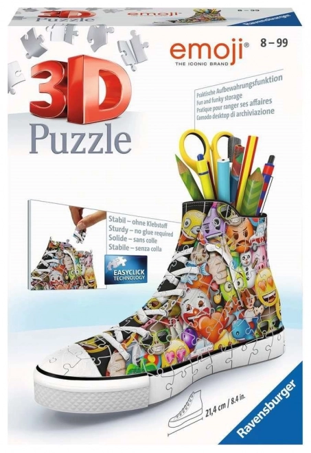 RAVENSBURGER 3D puzzle But Emoji 108 części