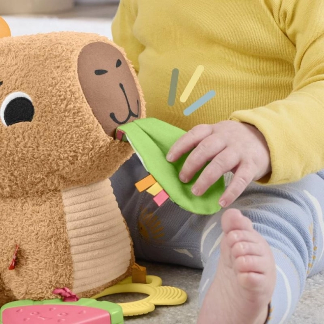 Fisher-Price pluszowa zabawka kapibara z akcesoriami