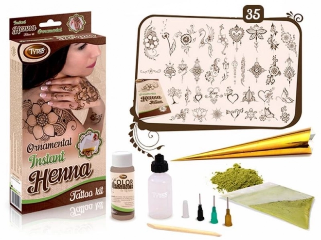 Zestaw Kreatywny TyToo Henna Ornament