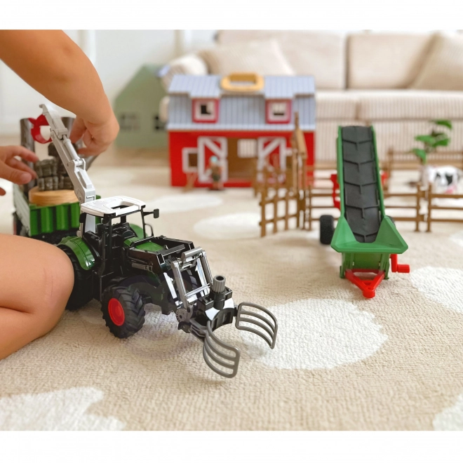 Zestaw maszyn rolniczych traktor mini farma WOOPIE