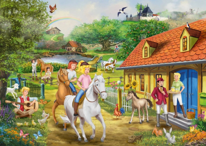 Puzzle Bibi i Tina: Farma Martina 1000 elementów