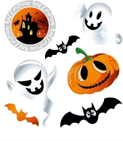 Wesołe halloweenowe motywy