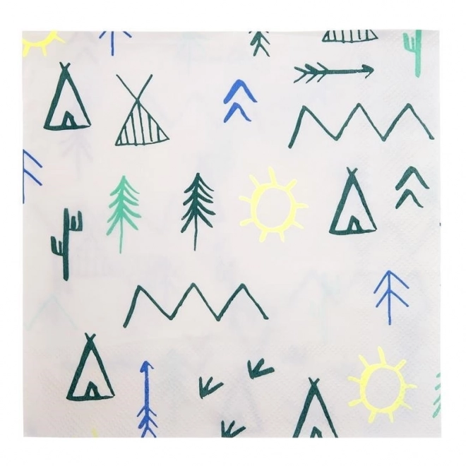 Serwetki Tipi Forest