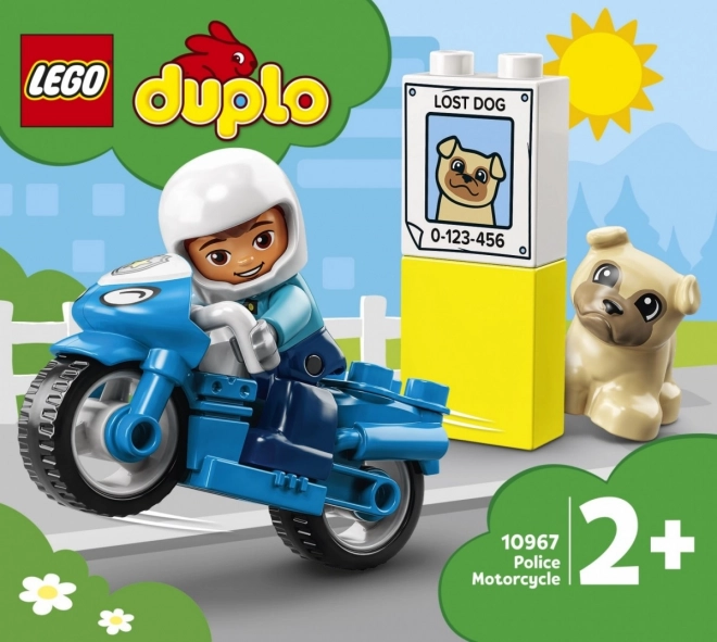 LEGO Duplo 10967 Policyjny motocykl