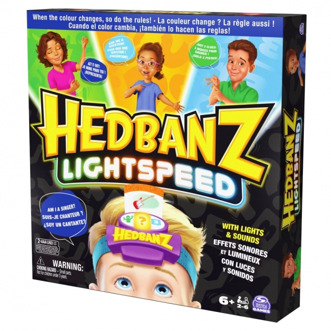 Gra towarzyska Hedbanz lightspeed