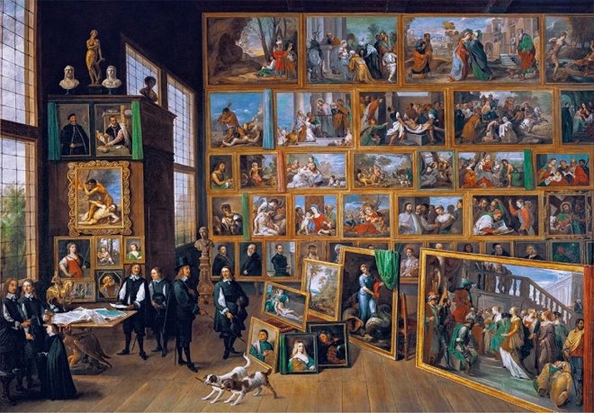 Układanka 2000 elementów Muzeum Teniers Arcyksiążę Leopold Wilhelm
