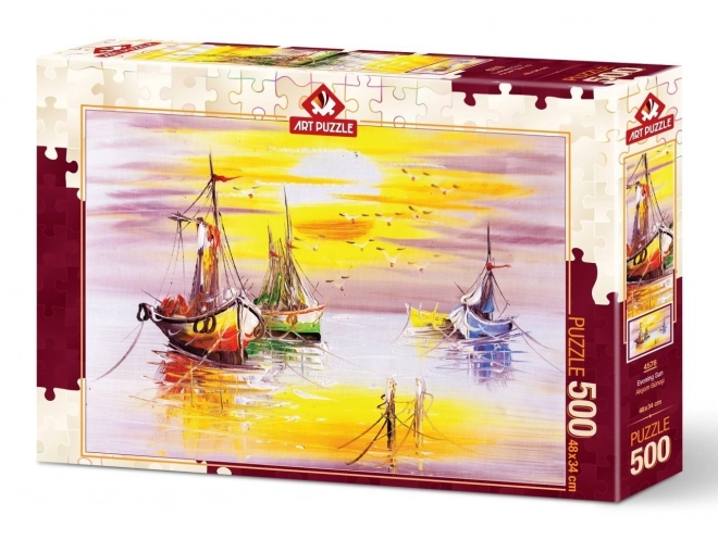 ART PUZZLE Puzzle Zachód słońca 500 elementów