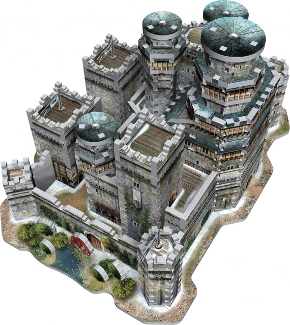 WREBBIT 3D puzzle Gra o tron: Winterfell 910 elementów