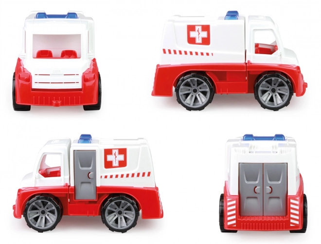 Sanitka Auto Truxx dla dzieci z figurką