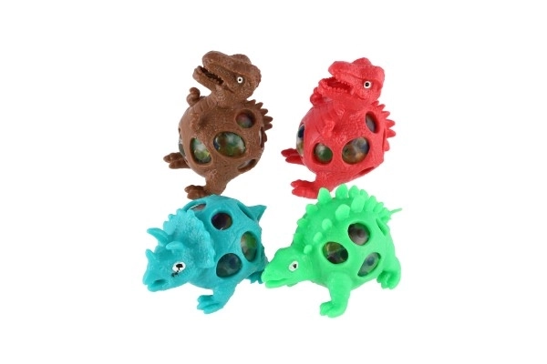 Dinosaurus antystresowy ściskany szlam 7x5cm 4 kolory w woreczku