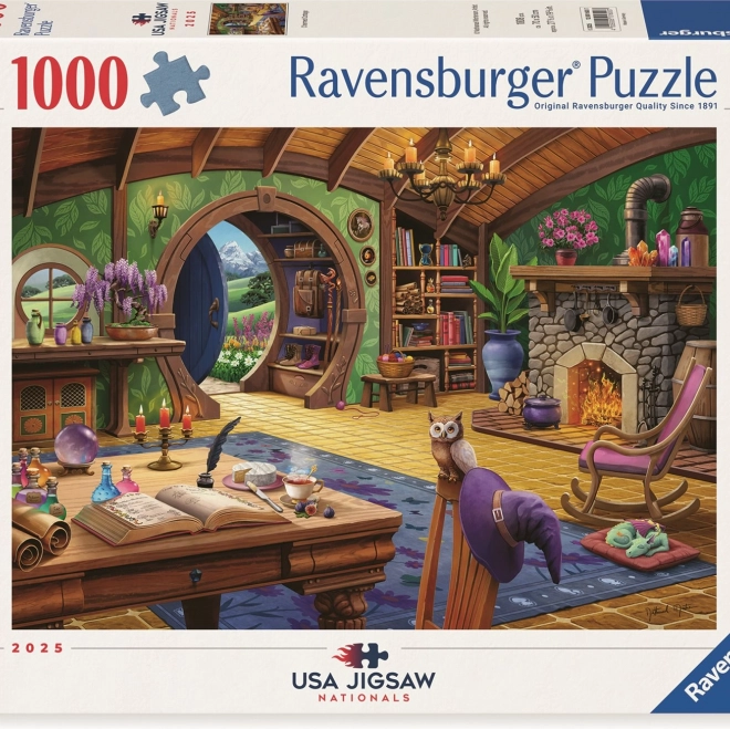 Puzzle Magiczna Chatka 1000 elementów od Ravensburger