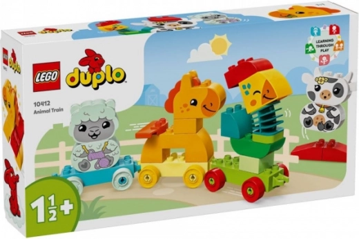 Lego Duplo mój pierwszy zwierzęcy pociąg