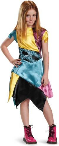 Kostium Sally z filmu Nightmare Before Christmas dla dzieci 7–8 lat