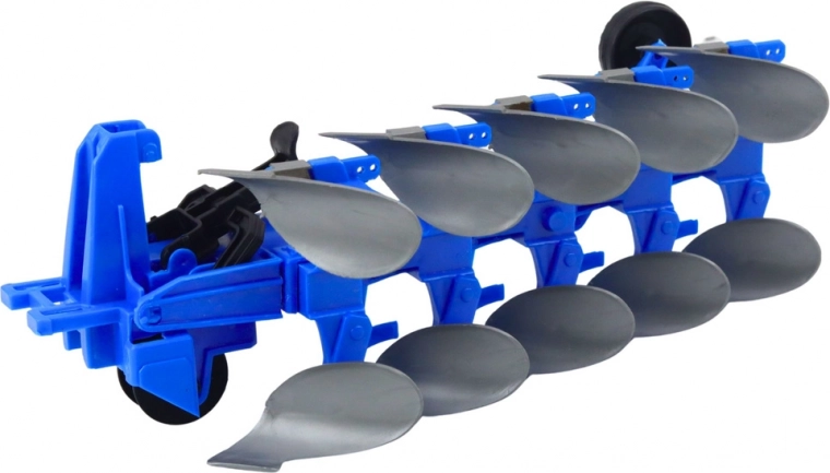 Wieloskibowy pług do realistycznej pracy w polu