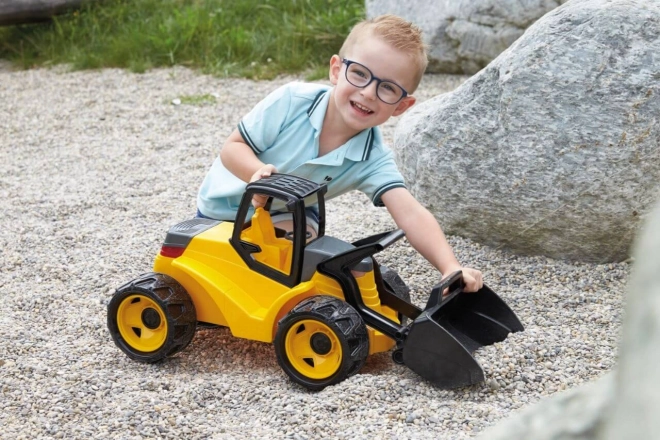 Duży żółto-czarny ładowacz Giga Trucks